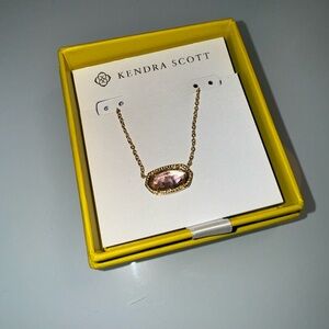 Kendra Scott Elisa Amethyst Necklace - Never Worn, NWT